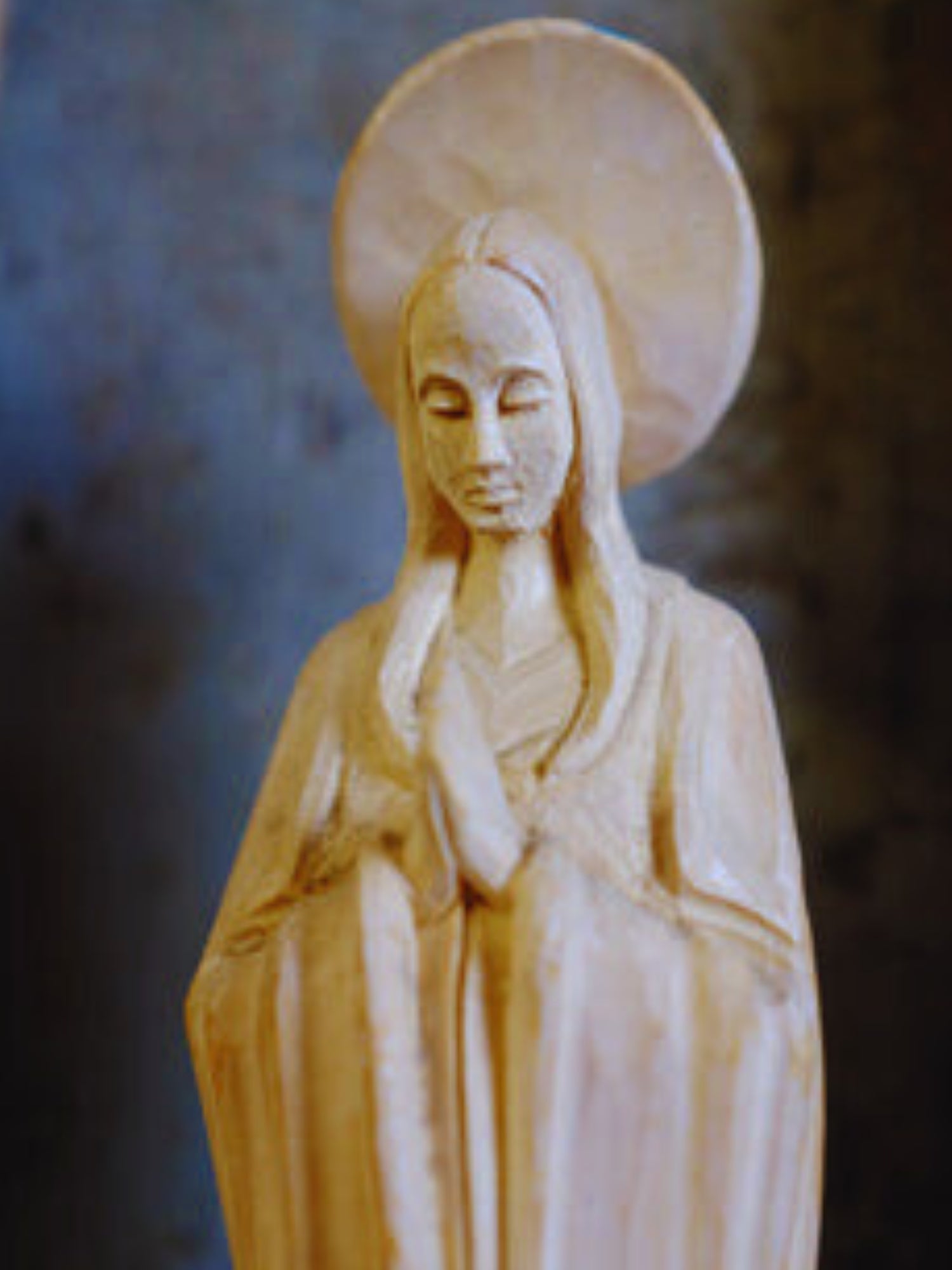 Angelica's wooden Madonna