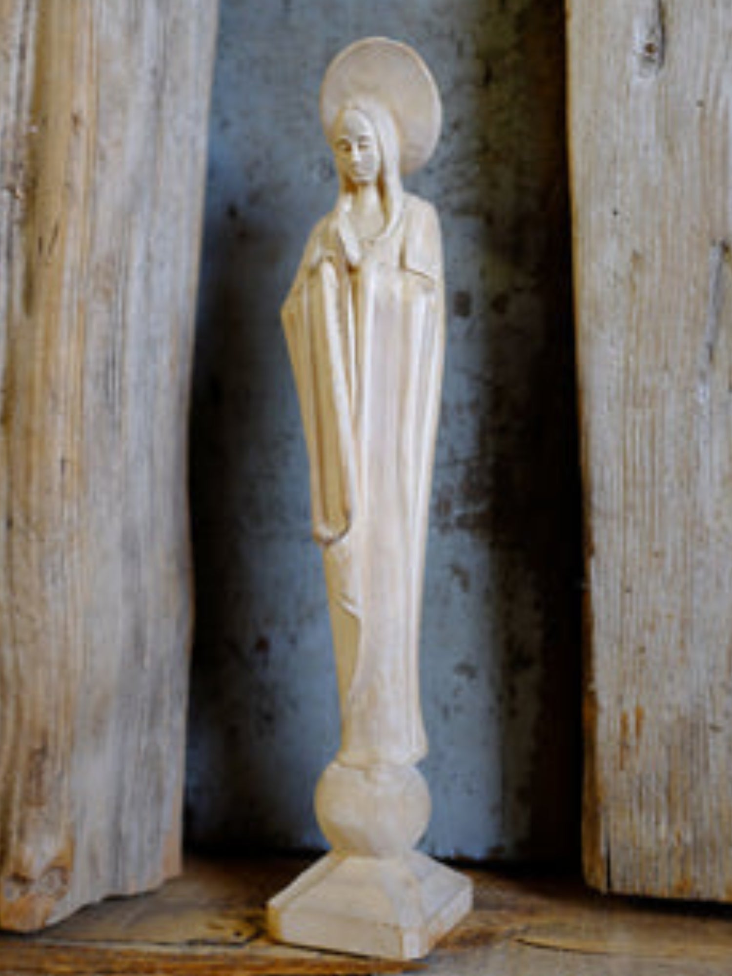 Angelica's wooden Madonna