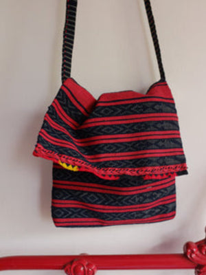 Isabella's woven mini-bag