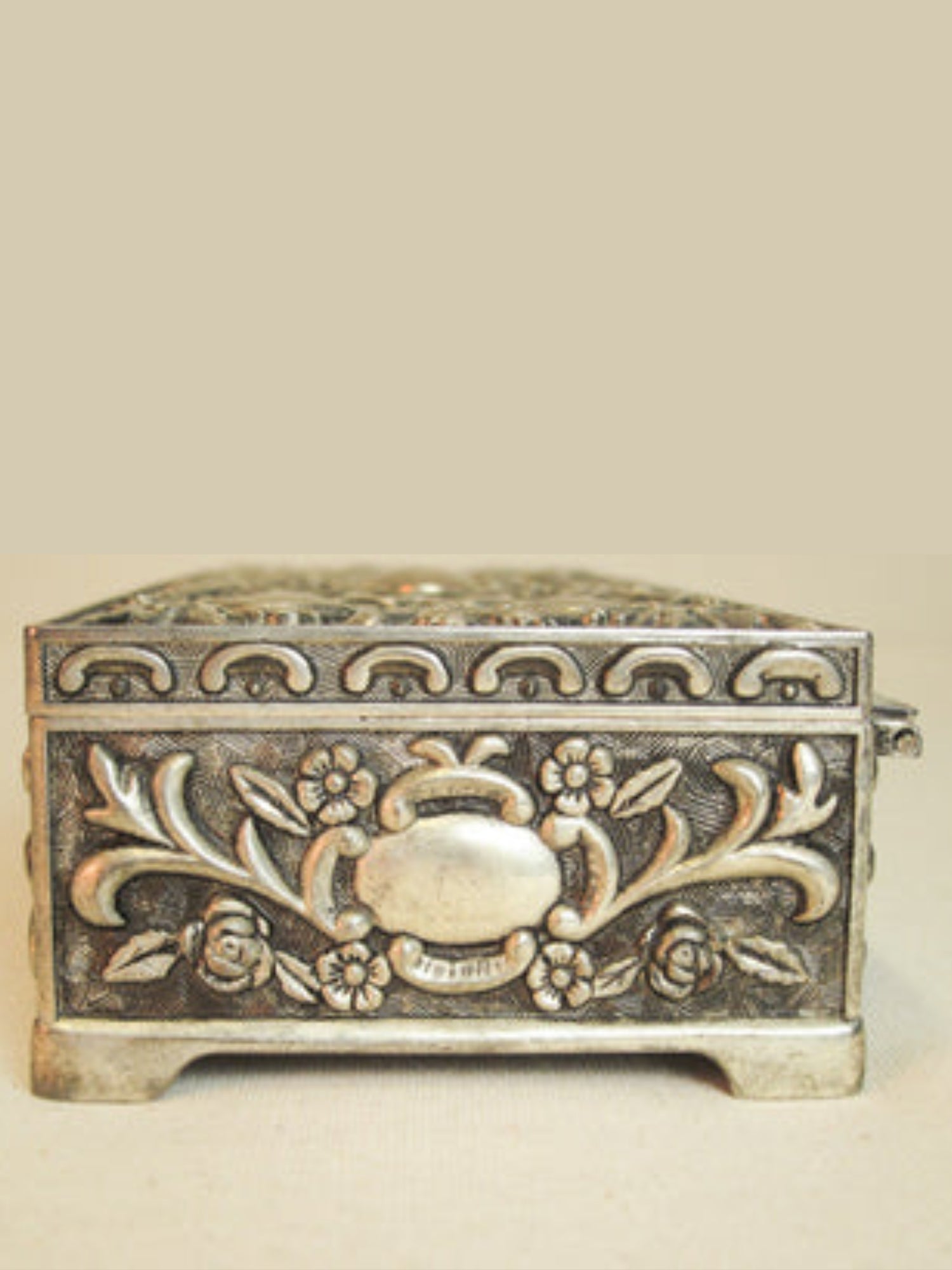 Sadie's silver plated stash box