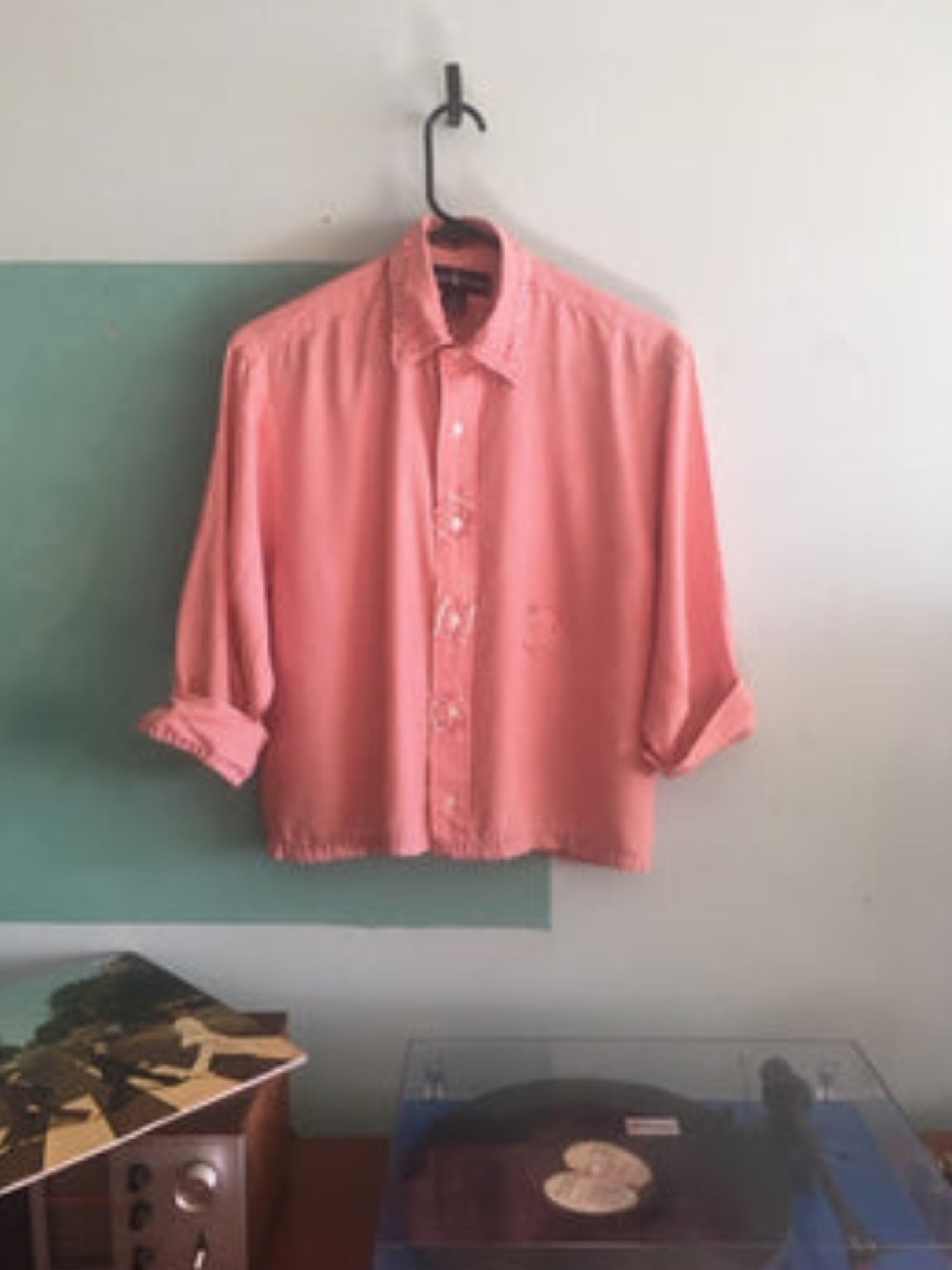 Sally's silk used-to-be Lauren shirt