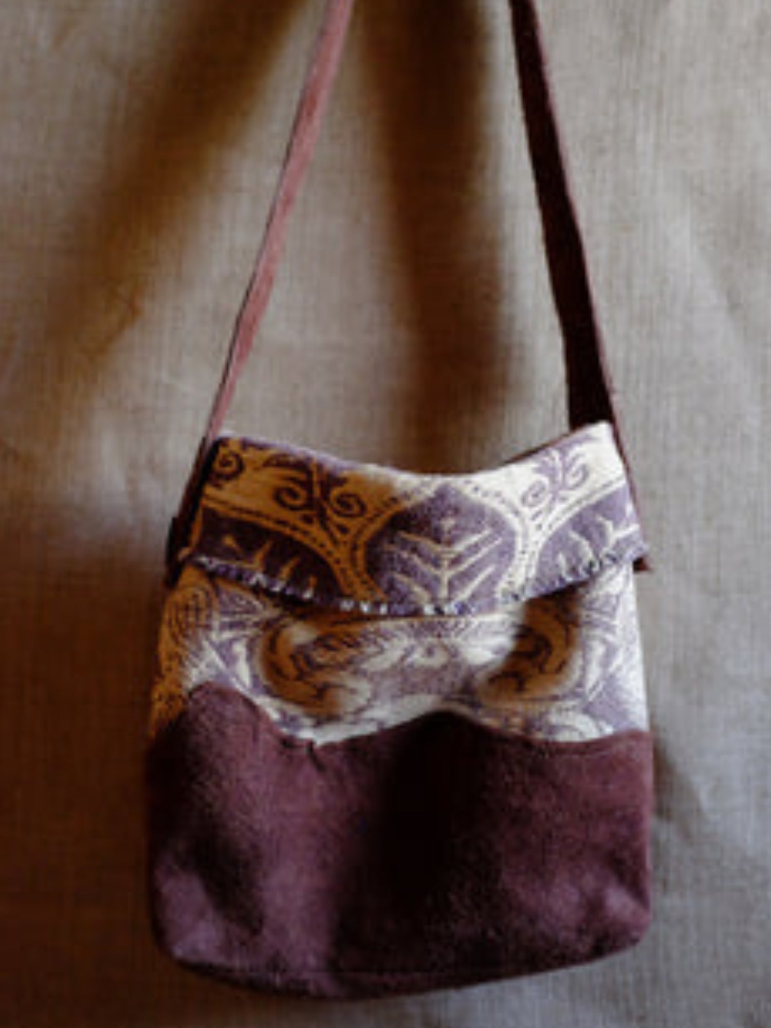 Maggie's tapestry beach combing bag