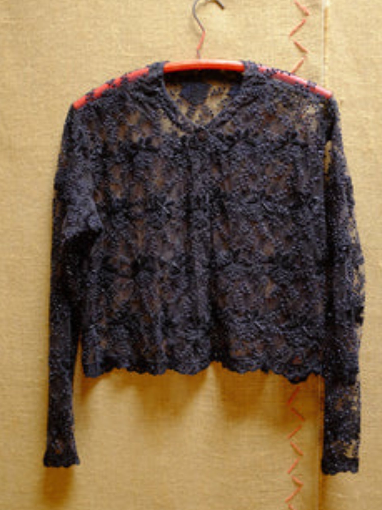 Nuria's beaded jacket