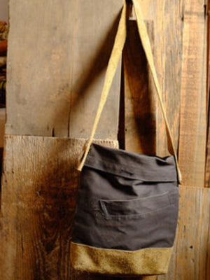 Sam's canvas satchel bag