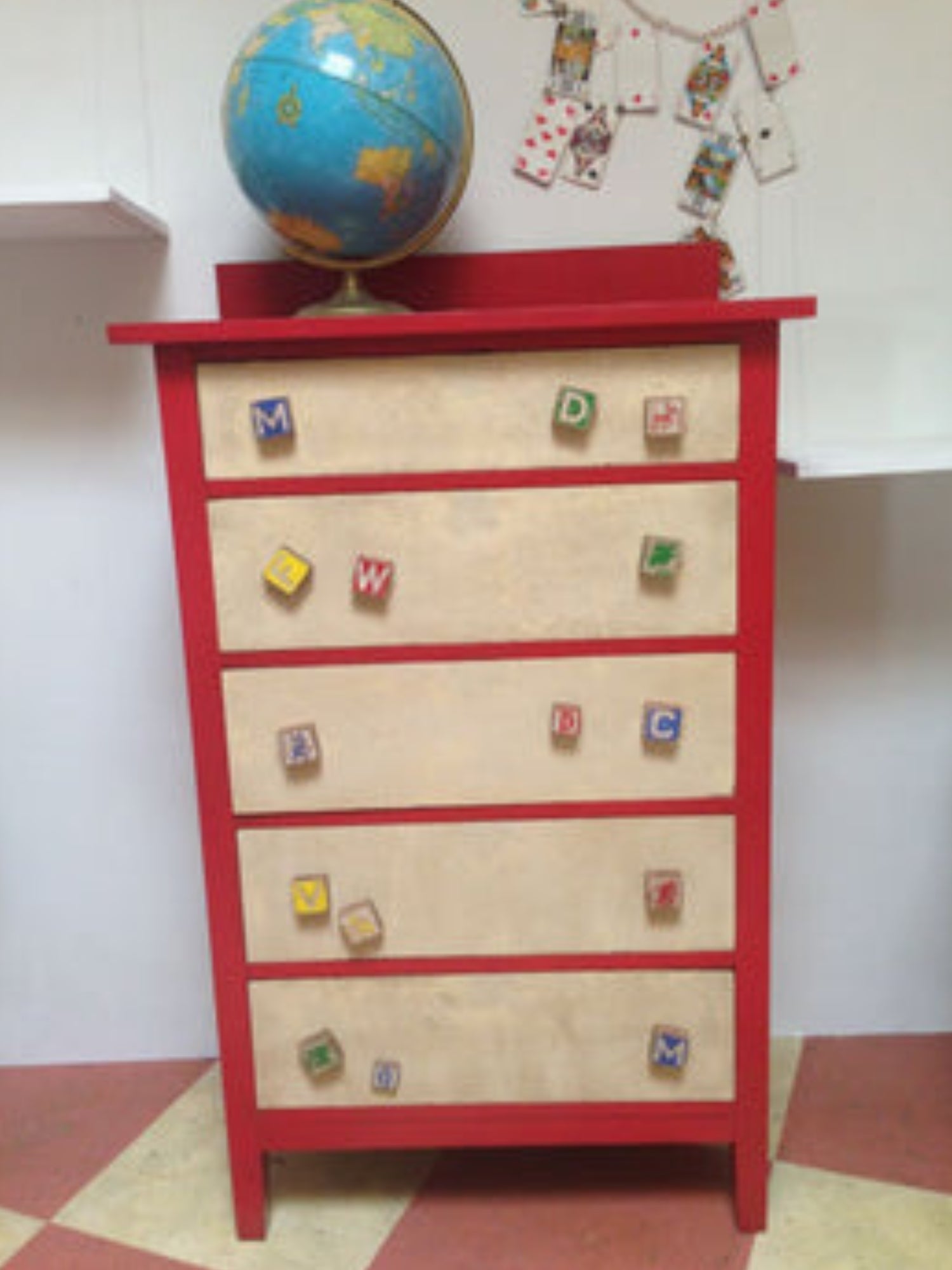 Jelly's kiddie block dresser