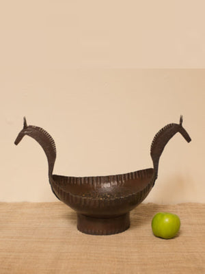 Ms. Cortes' folk art bowl
