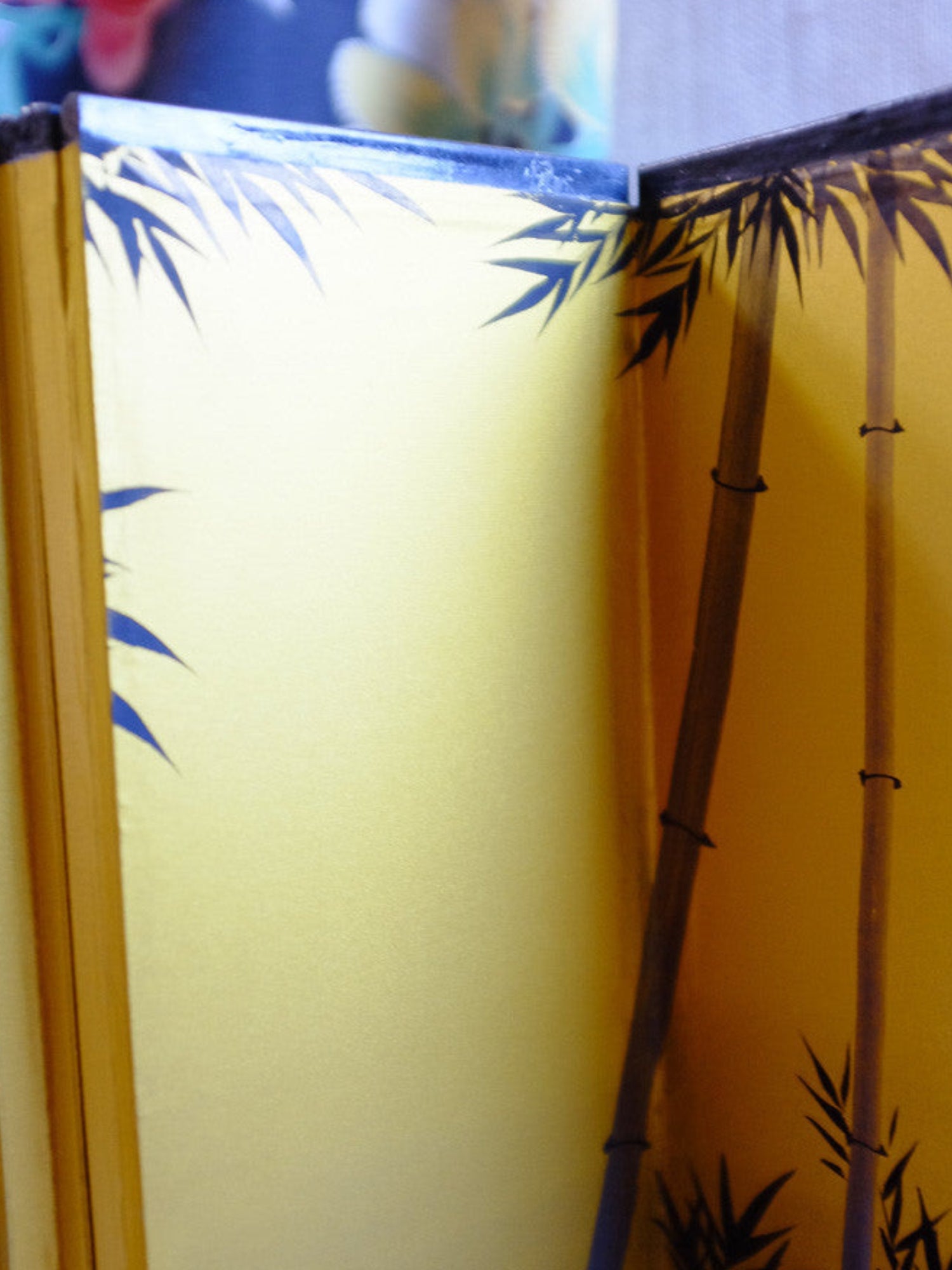 Tina's painted paper screen