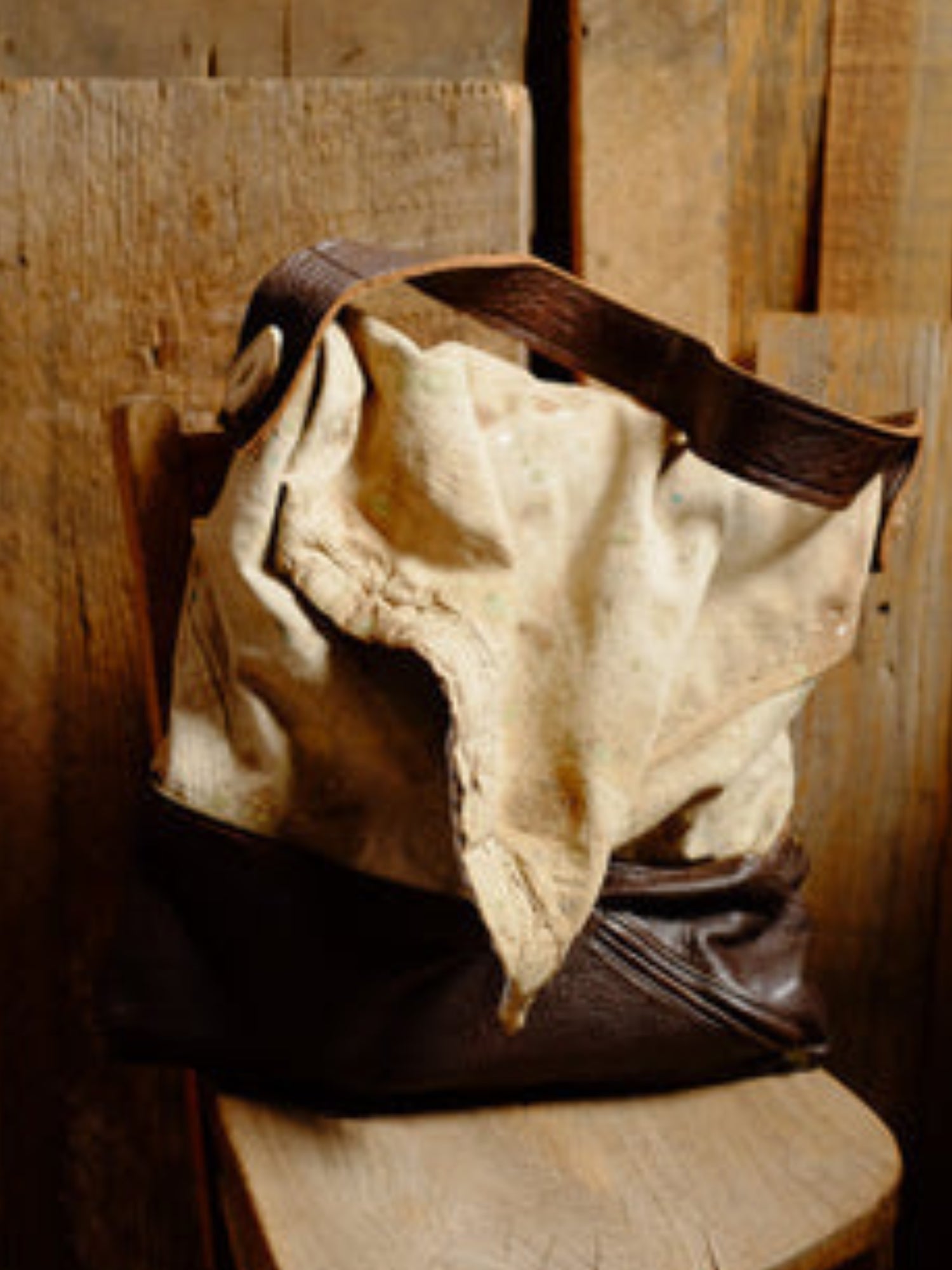 Denise's drop cloth bag