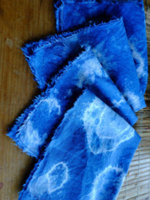 Indiana's bandana tie-dyed napkins