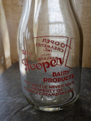 Mildred's memories in a milk bottle