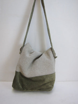 Lucy's linen lug-around bag