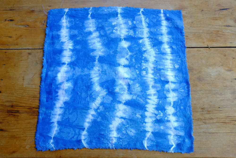 Crystal's ethereal tie-dyed napkins