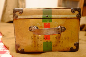 Dr. Henry's Red Cross suitcase