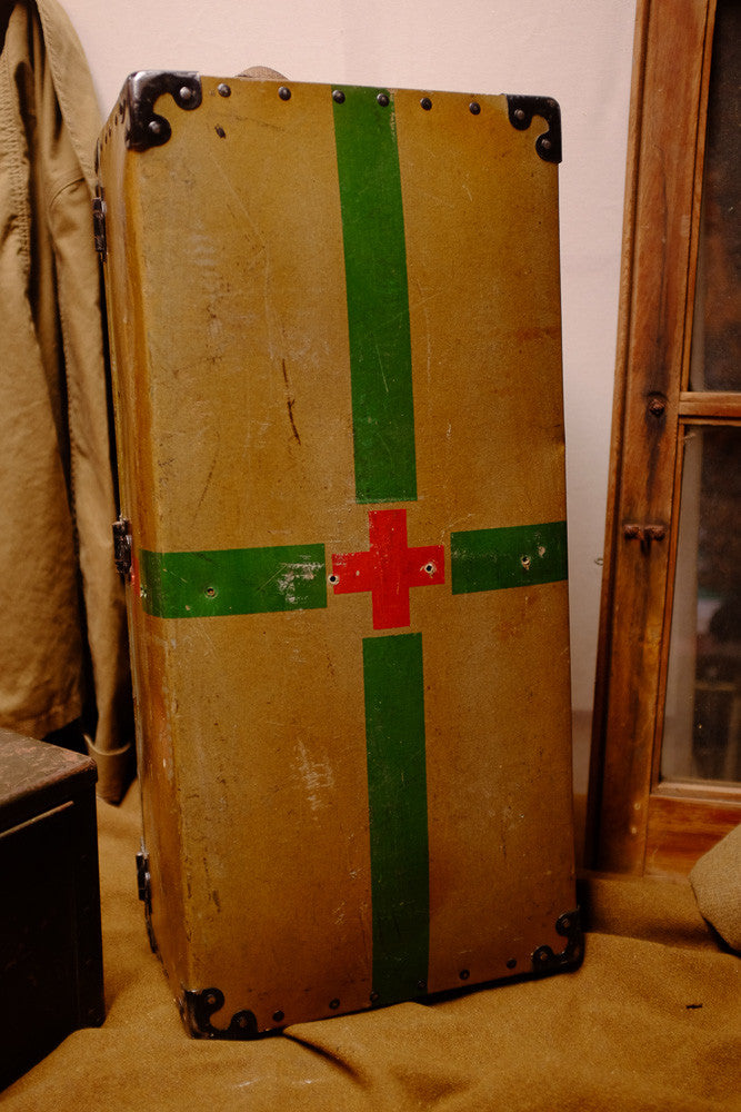 Dr. Henry's Red Cross suitcase