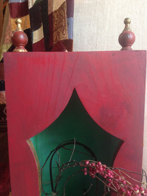 Ruby's red altar box