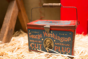 George's Cut Plug Tin