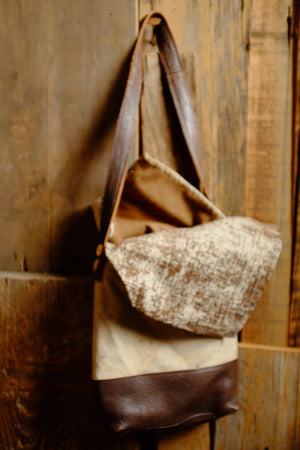 Dolores' drop cloth tablet bag