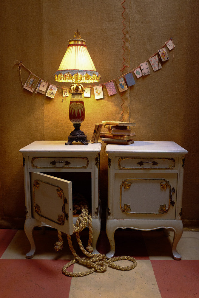 Cousin Debbie's parlour cabinets