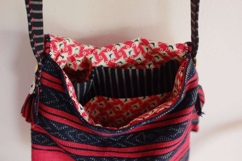 Isabella's woven mini-bag