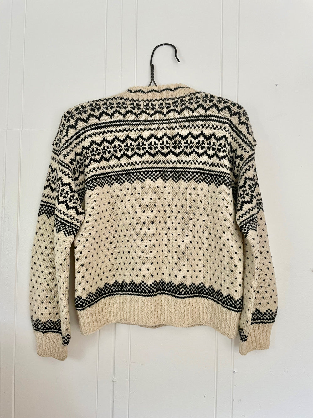 wool norwegian sweater