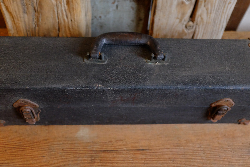 Antique Black Instrument Case Top View