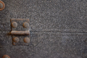 Antique Black Instrument Case Back Detail