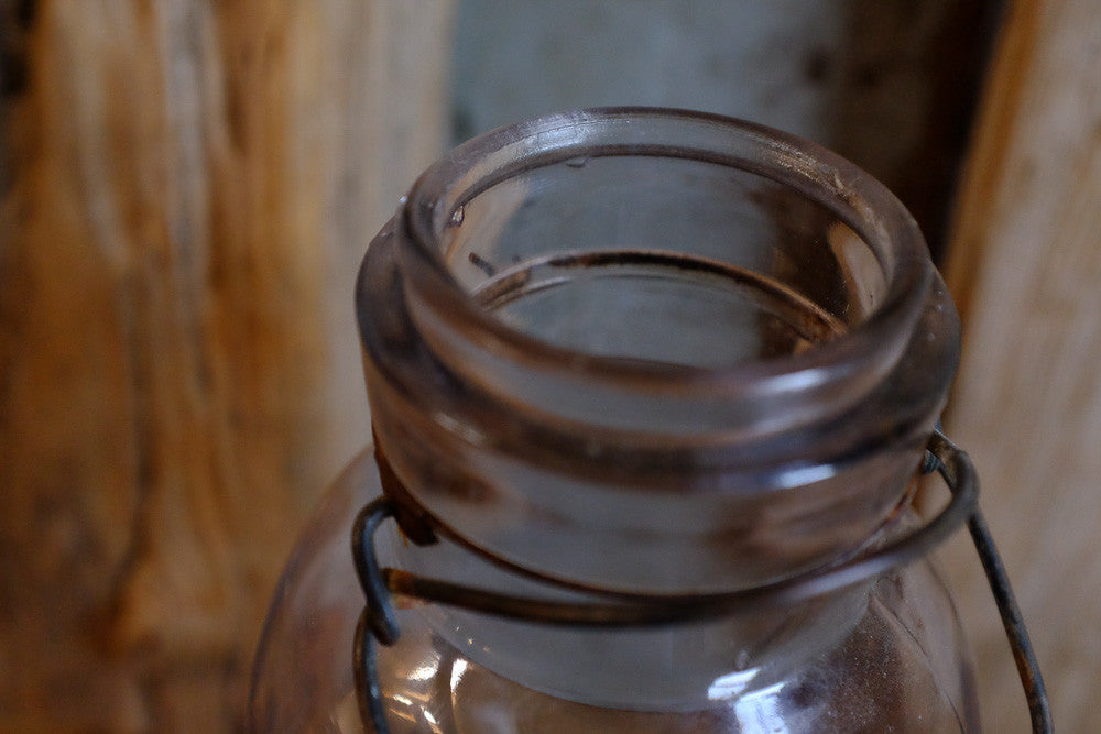 Gretchen's old glass jar