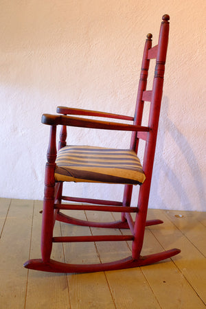 Vintage folk art rocking chair 