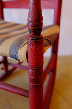 Vintage folk art rocking chair 