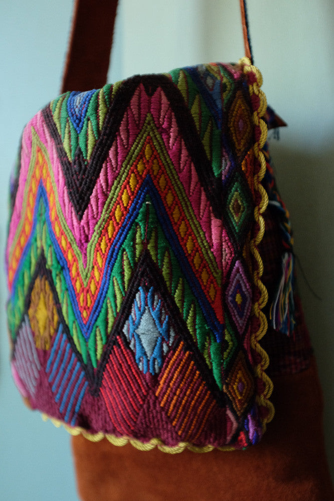 Embroidered bag strap, camera strap, adjustable bag, shoulder bag, peruvian  handmade, blue belt, orange flower, ethnic, boho, gift for her