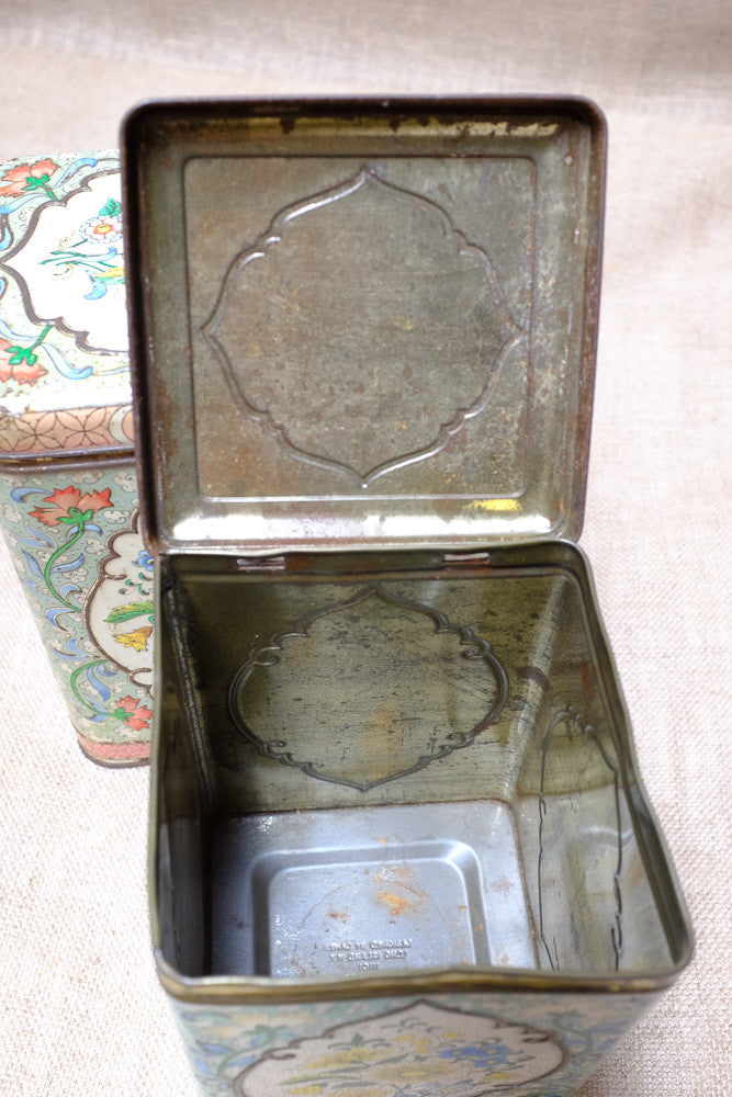 Terrance's tea tins