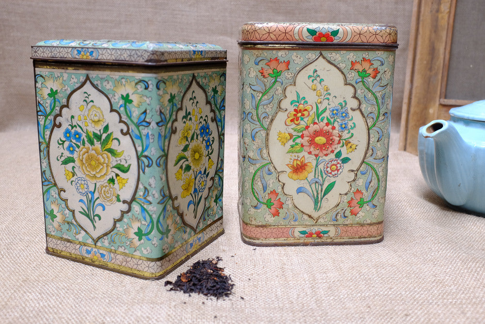 Terrance's tea tins