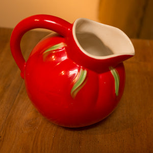 Vintage 1940s tomato pitcher 