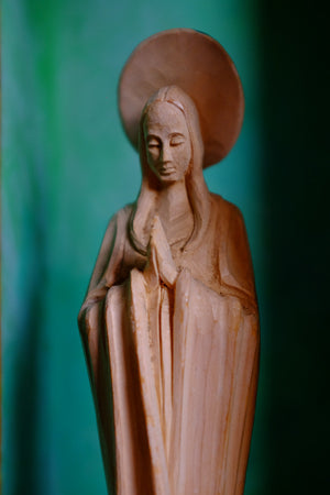 Angelica's wooden Madonna